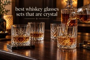 best whiskey glasses sets that are crystal