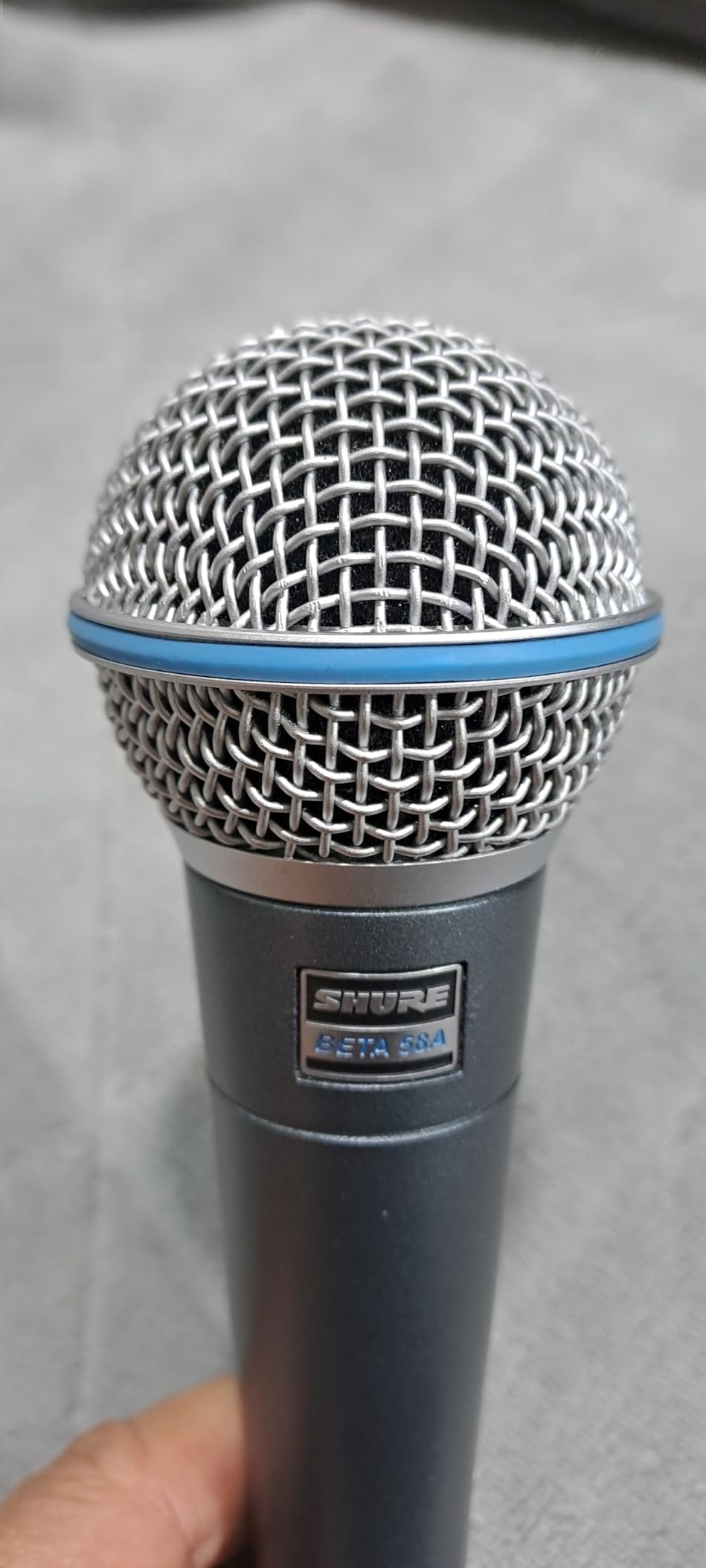 Shure BETA 58A Supercardioid Dynamic Vocal Microphone customer photo 2