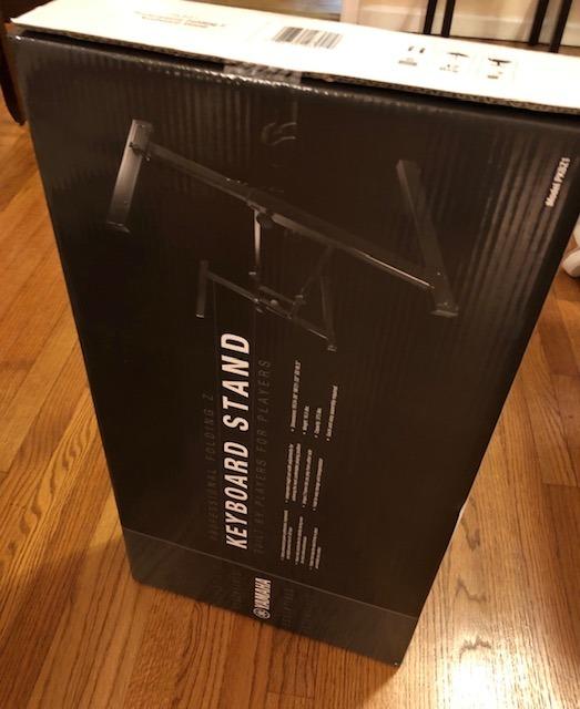 Yamaha PKBZ1 Adjustable Z-Style Keyboard Stand customer photo 2
