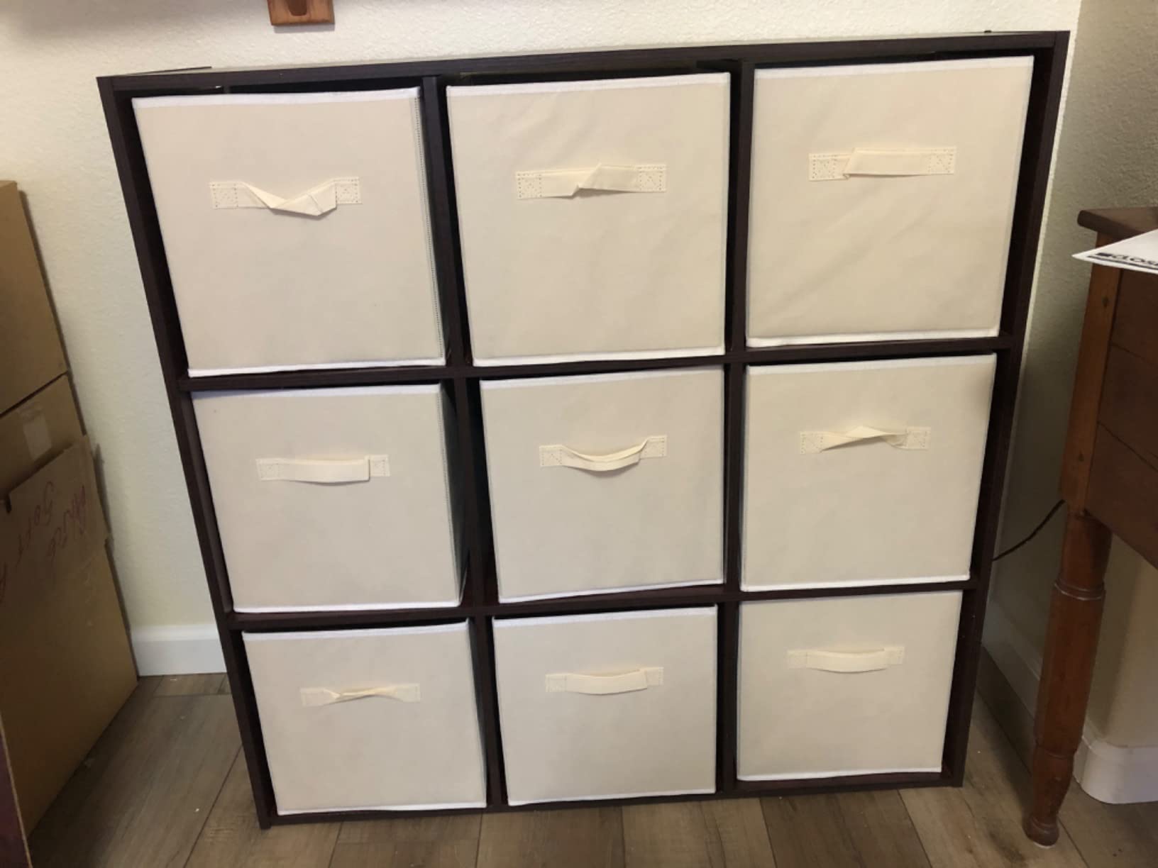 ClosetMaid Cubeicals 6 Cube Storage Shelf Organizer Bookshelf, Stackable, Vertical or Horizontal, Easy Assembly, Wood, White Finish customer photo 1