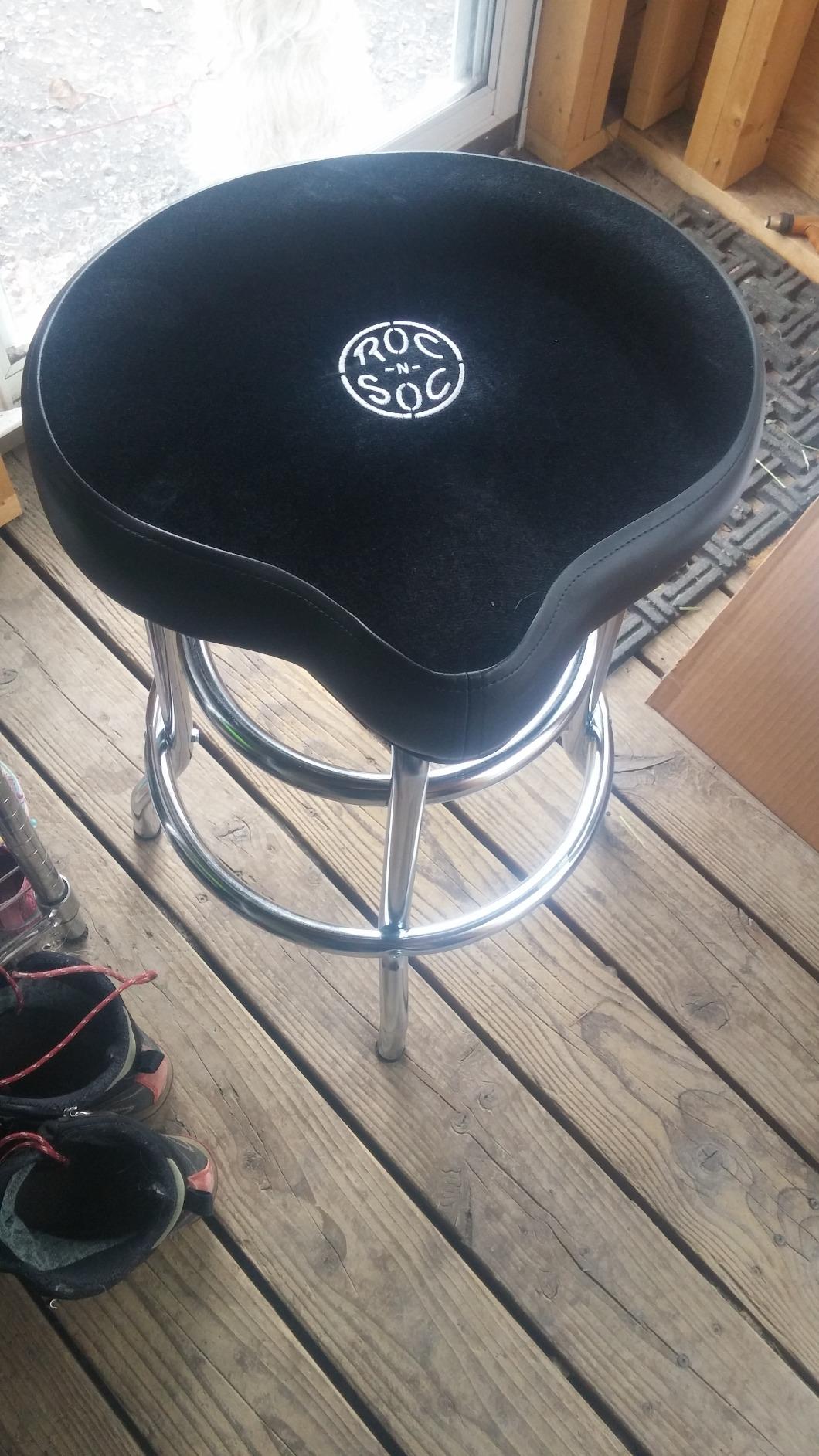 ROC-N-SOC Nitro Drum Throne with Original Saddle - Black customer photo 2