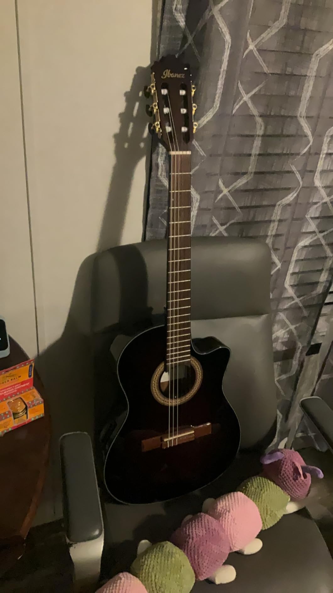 IbanezGA35TCEDVS Thinline Acoustic-Electric Classical GuitarDark Violin Burst customer photo 2