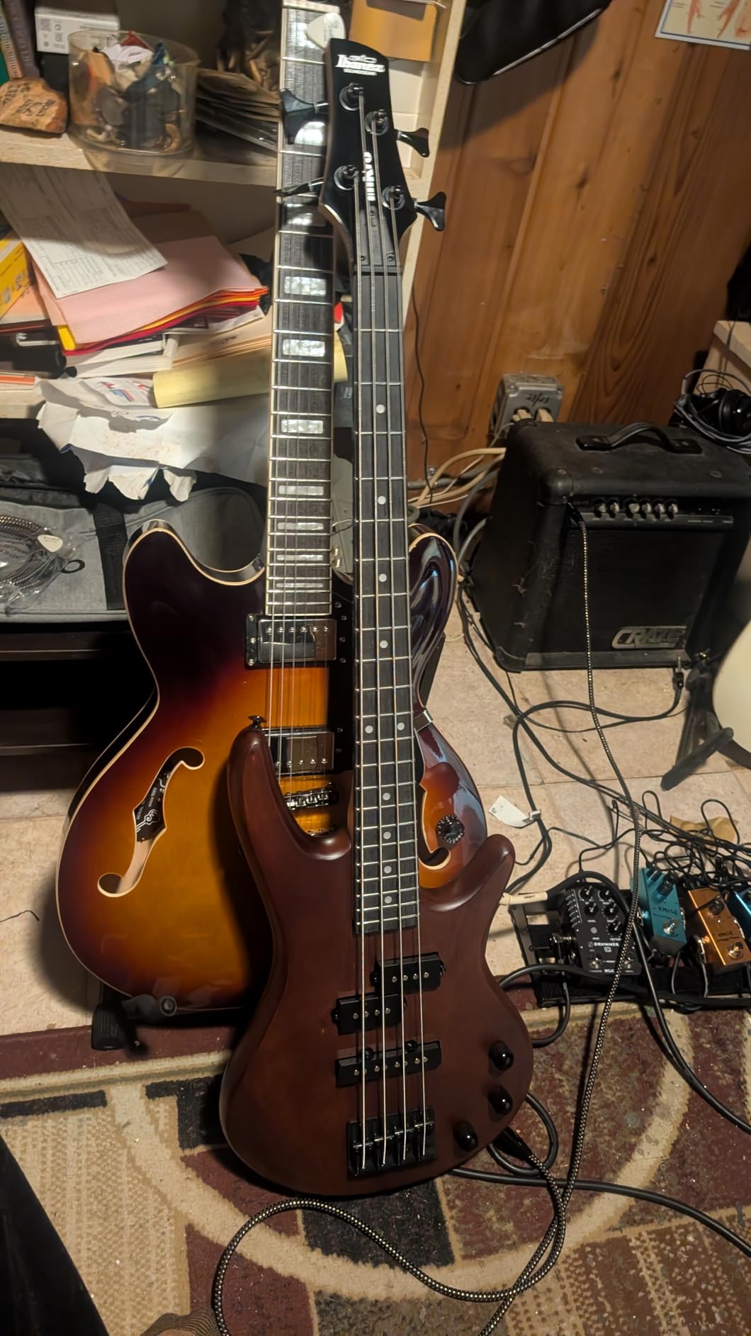 Ibanez GSRM20BWNF MiKro - Walnut Flat customer photo 1