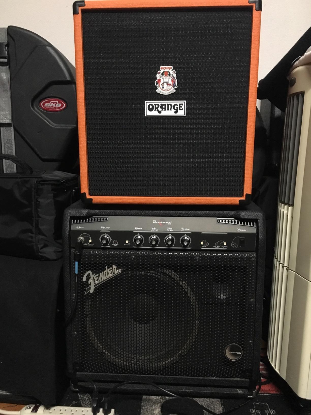 Royal Sovereign Orange Crush50 Bass Guitar Combo 1x12 50 Watts customer photo 1