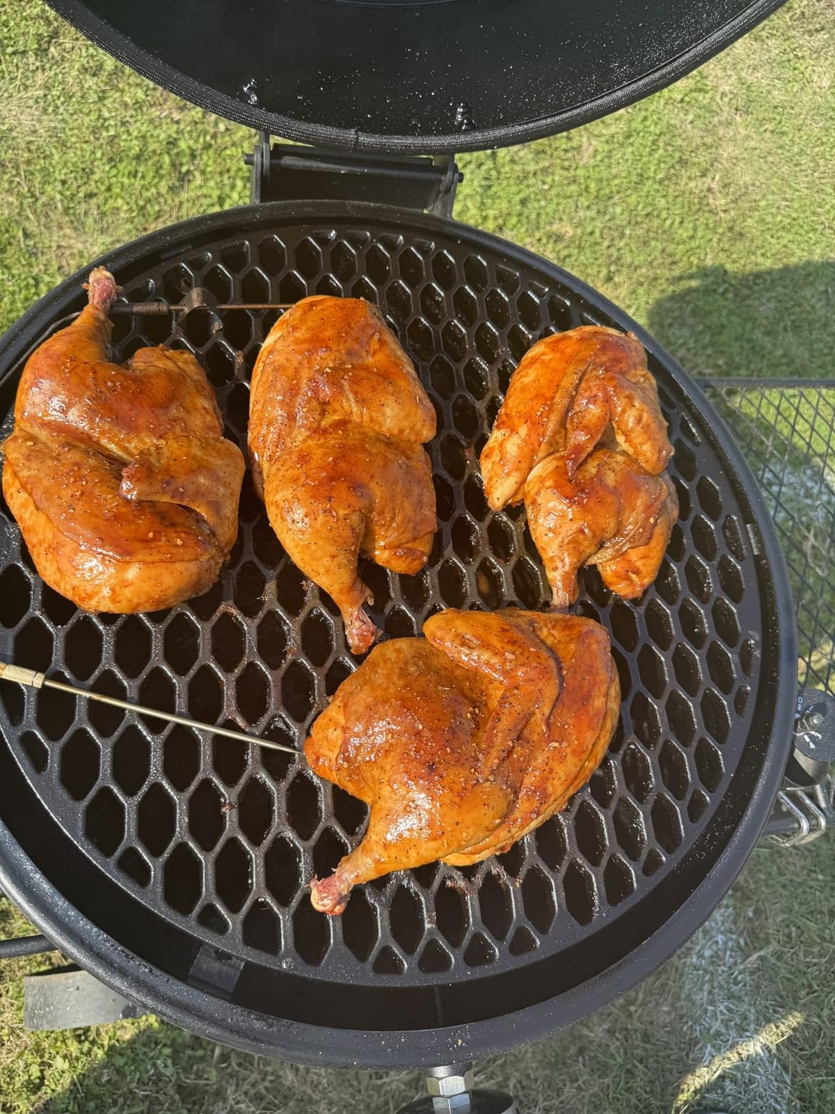 Cast Iron Grill Grate for 22 Inch Weber Kettle Grill, Better Sear Marks customer photo 2