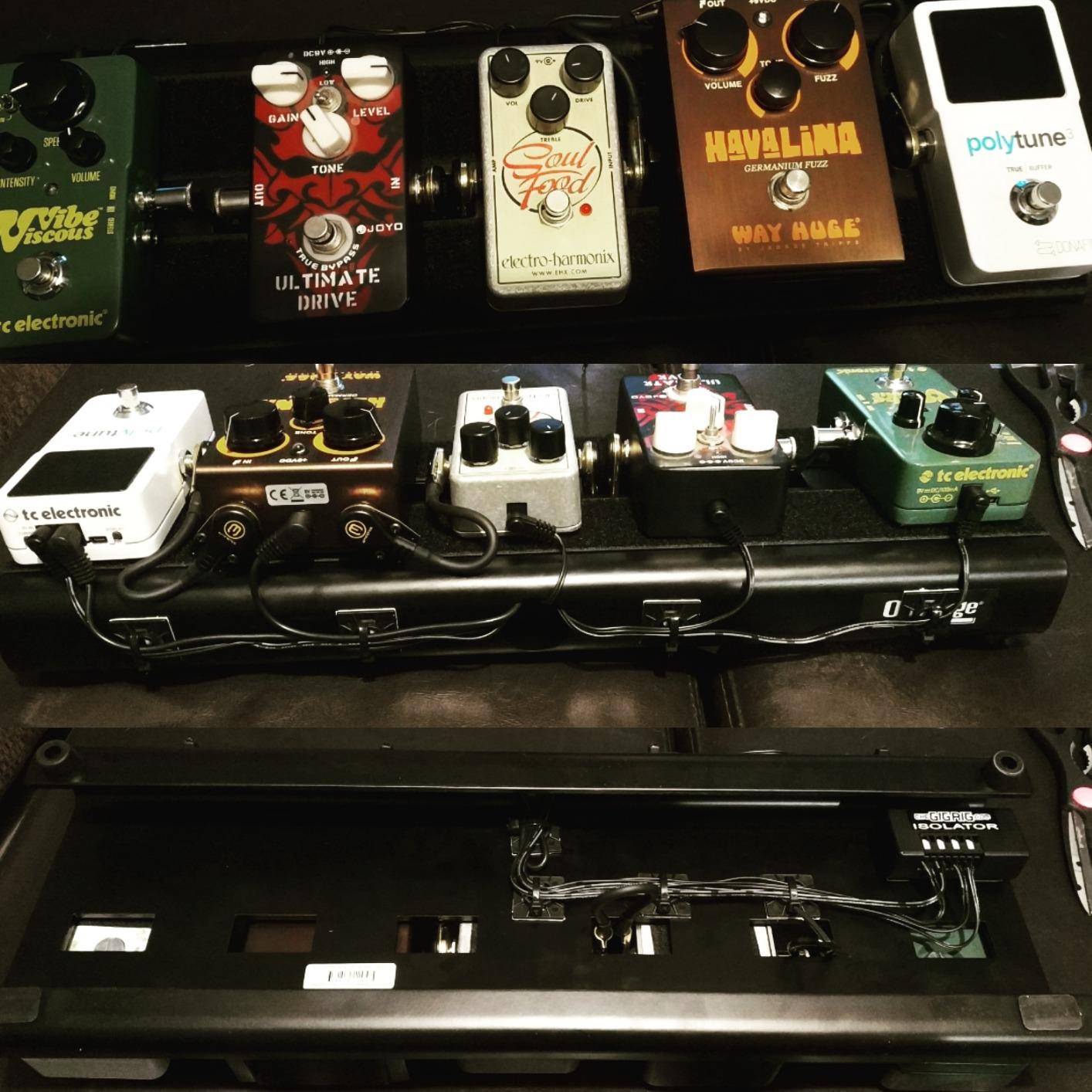 OnStage On-Stage GPB2000 Compact Pedal Board with Gig Bag, Black customer photo 1