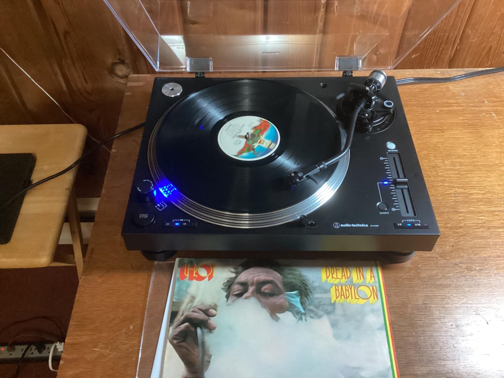 Audio-Technica AT-LP140XP-BK Direct-Drive Professional DJ Turntable, Hi-Fi, Fully Manual, 3 Speed, High Torque Motor customer photo 2
