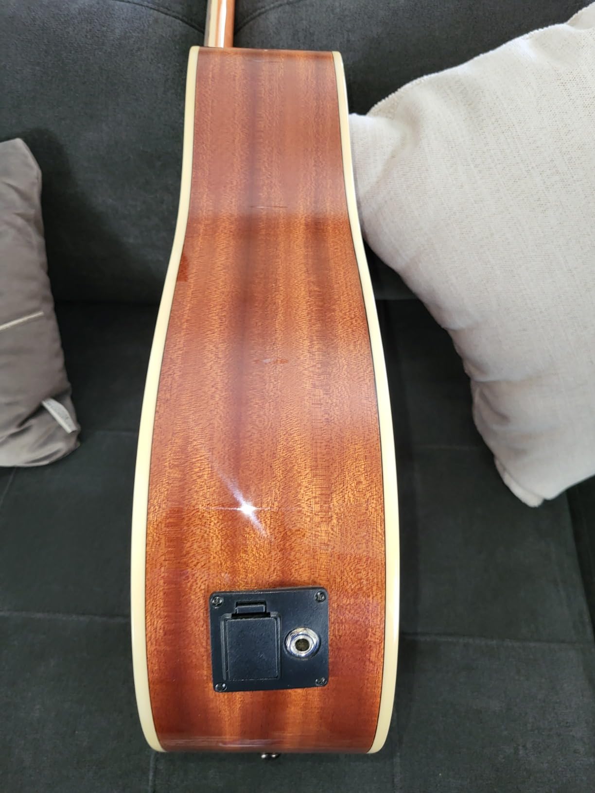Vangoa 12 String Guitar Acoustic Electric, Upgraded Guitar 12 Strings Bundle for Beginner Intermediate Adults Teens, Guitarra de 12 Cuerdas, Sapele Body Bone Nut, Brown Glossy customer photo 1