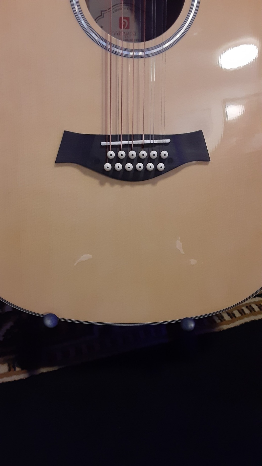 Vangoa 12 String Guitar Acoustic Electric, Upgraded Guitar 12 Strings Bundle for Beginner Intermediate Adults Teens, Guitarra de 12 Cuerdas, Sapele Body Bone Nut, Brown Glossy customer photo 2