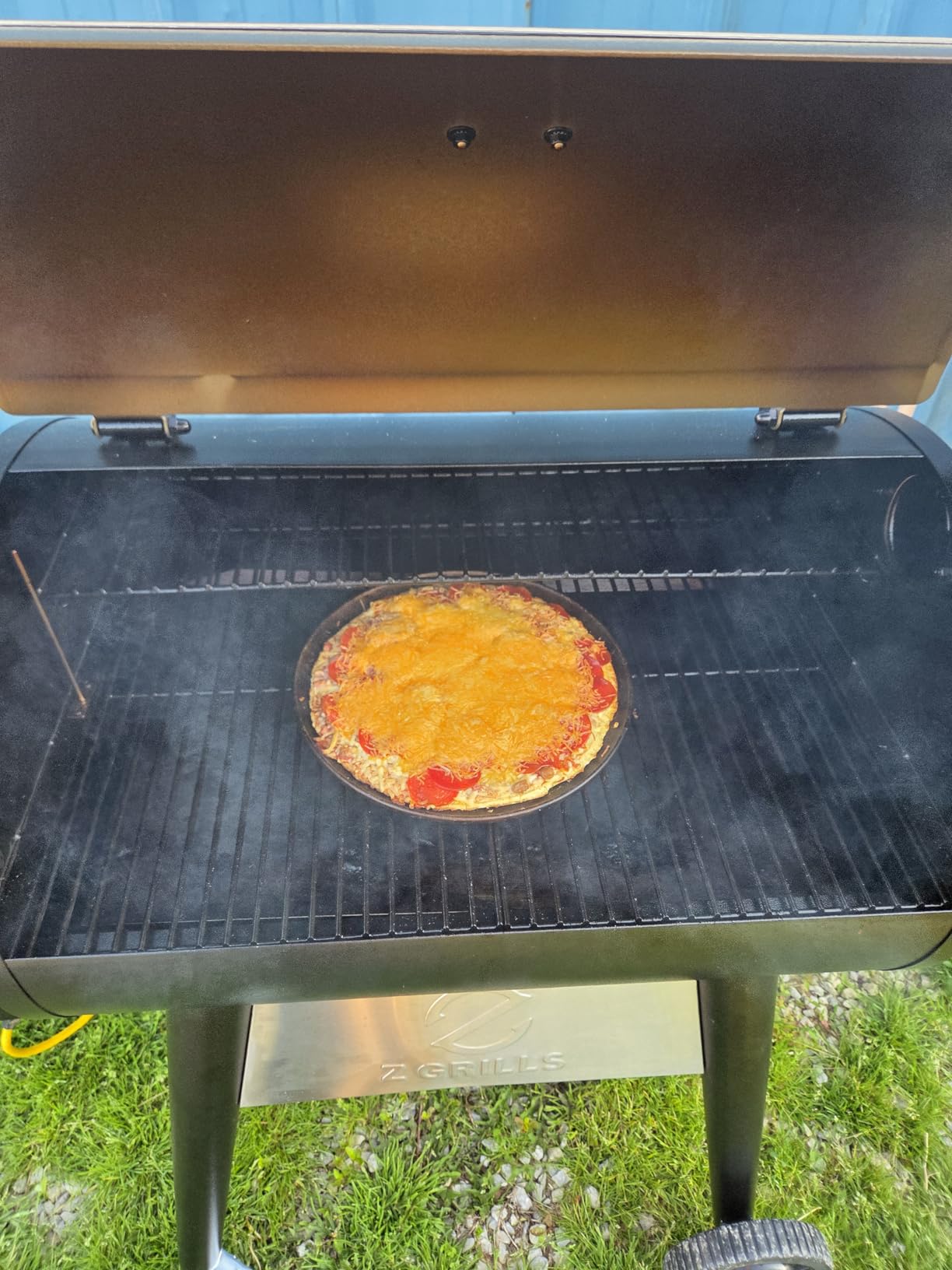 Z GRILLS 7002C Wood Pellet Grill, PID 3.0 Controller,697 in sq customer photo 1