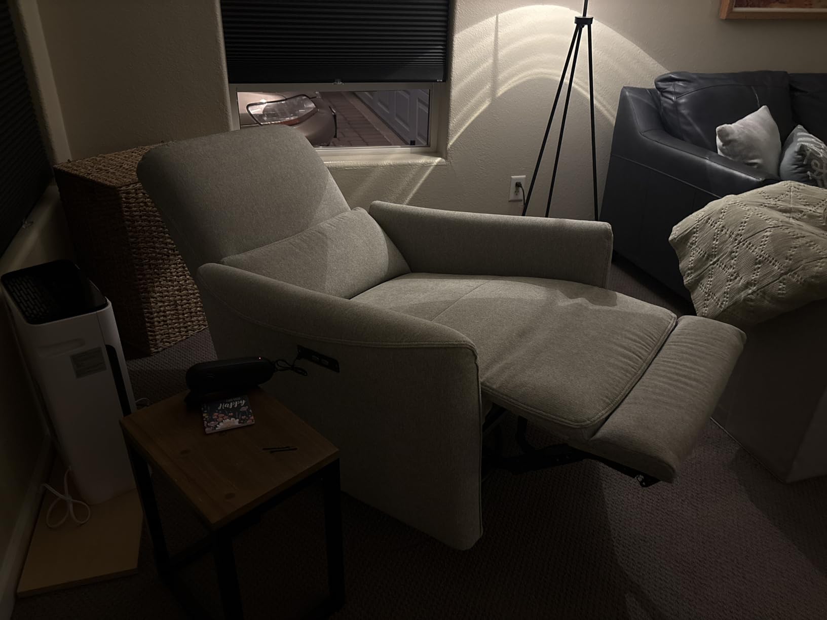 CHITA Power Swivel Glider Recliner Chair, Nursery Glider, Medium, Dove Grey customer photo 1
