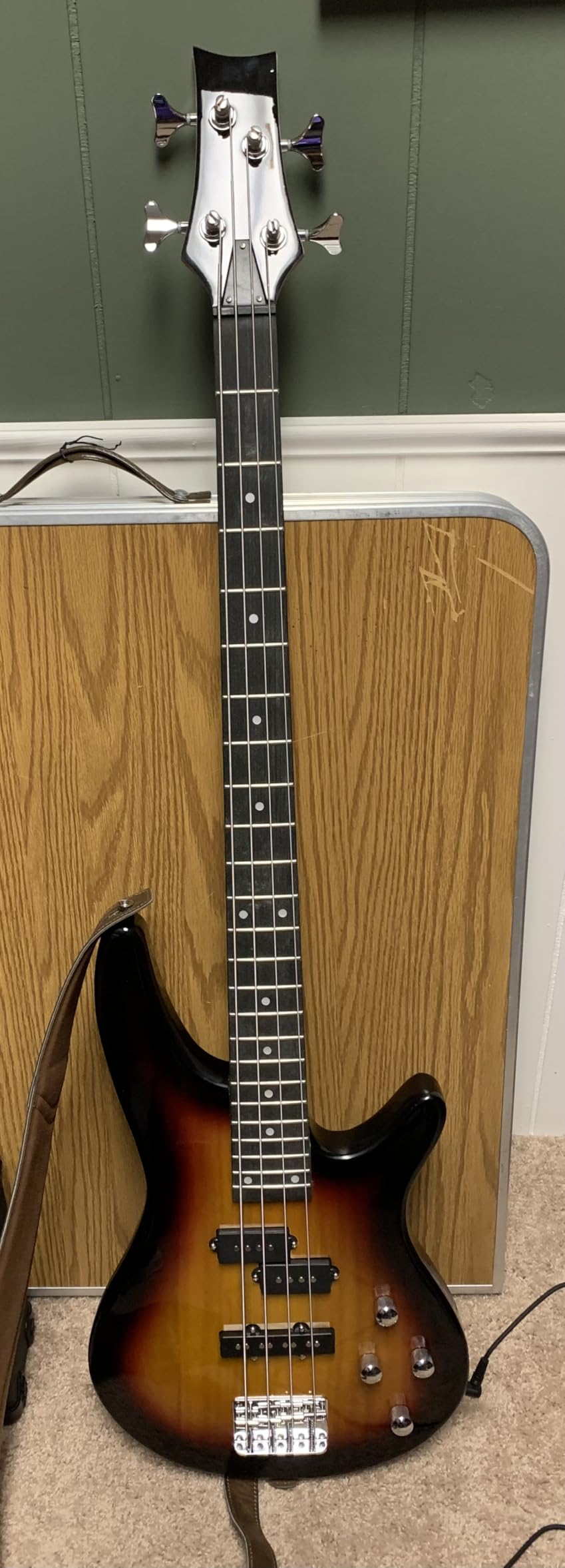 Ktaxon Electric Bass Guitar 4 String Bass Guitar Kit-Sunburst customer photo 2