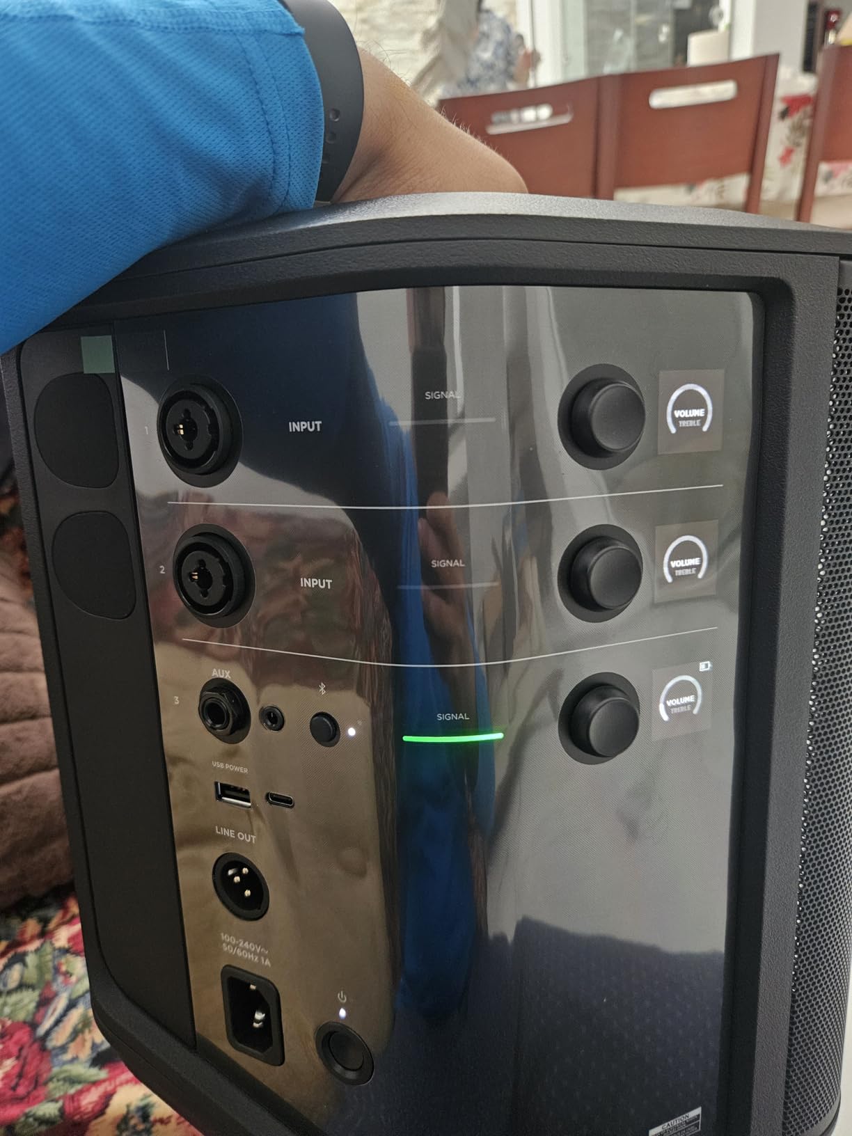 Bose S1 Pro+ All-in-One PA Speaker - Powered, Wireless PA System, Multiple Positioning Options, Ergonomic Carry Handle, Up to 11 Hours of Playtime, Black customer photo 2