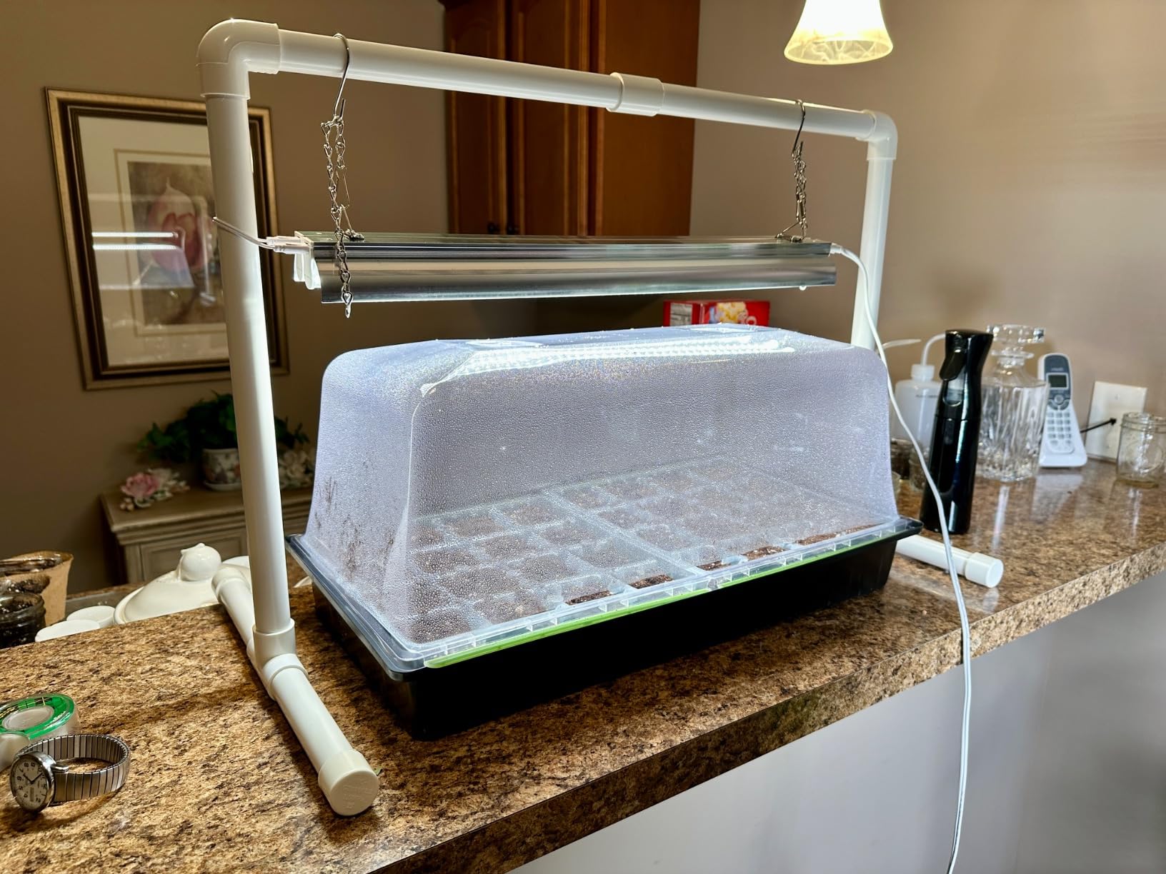 SOLIGT 1020 Size Seed Starter Kit with Grow Light and Heat Mat customer photo 2