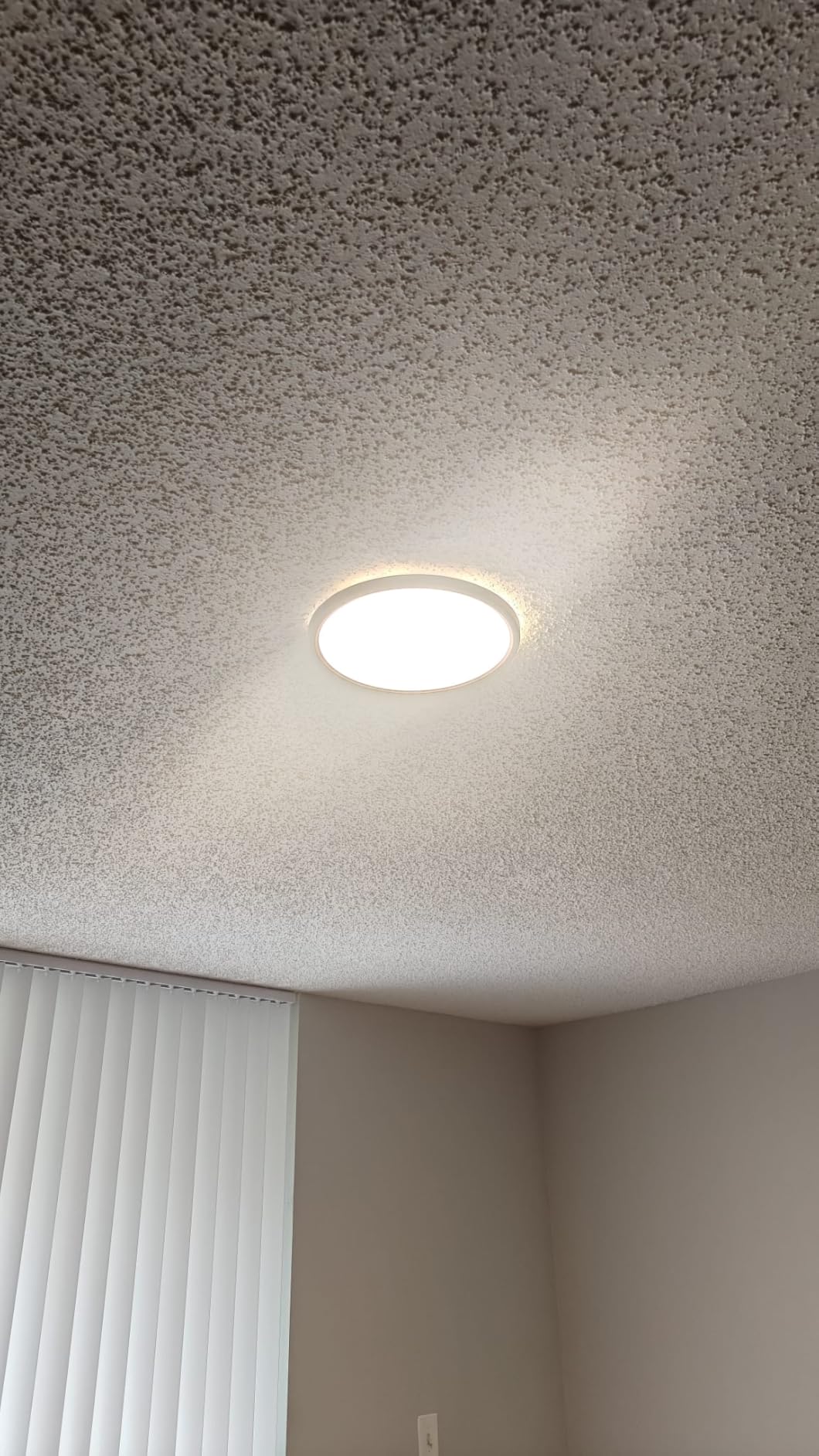 zemty 12 Inch LED Ceiling Light with Night Light 1800K, 3000K/4000K/6500K Dimmable Light Fixtures with Remote Control,24W 2400lm Flush Mount Ceiling Lamp for Bedroom LivingRoom Bathroom Kitchen-White customer photo 1