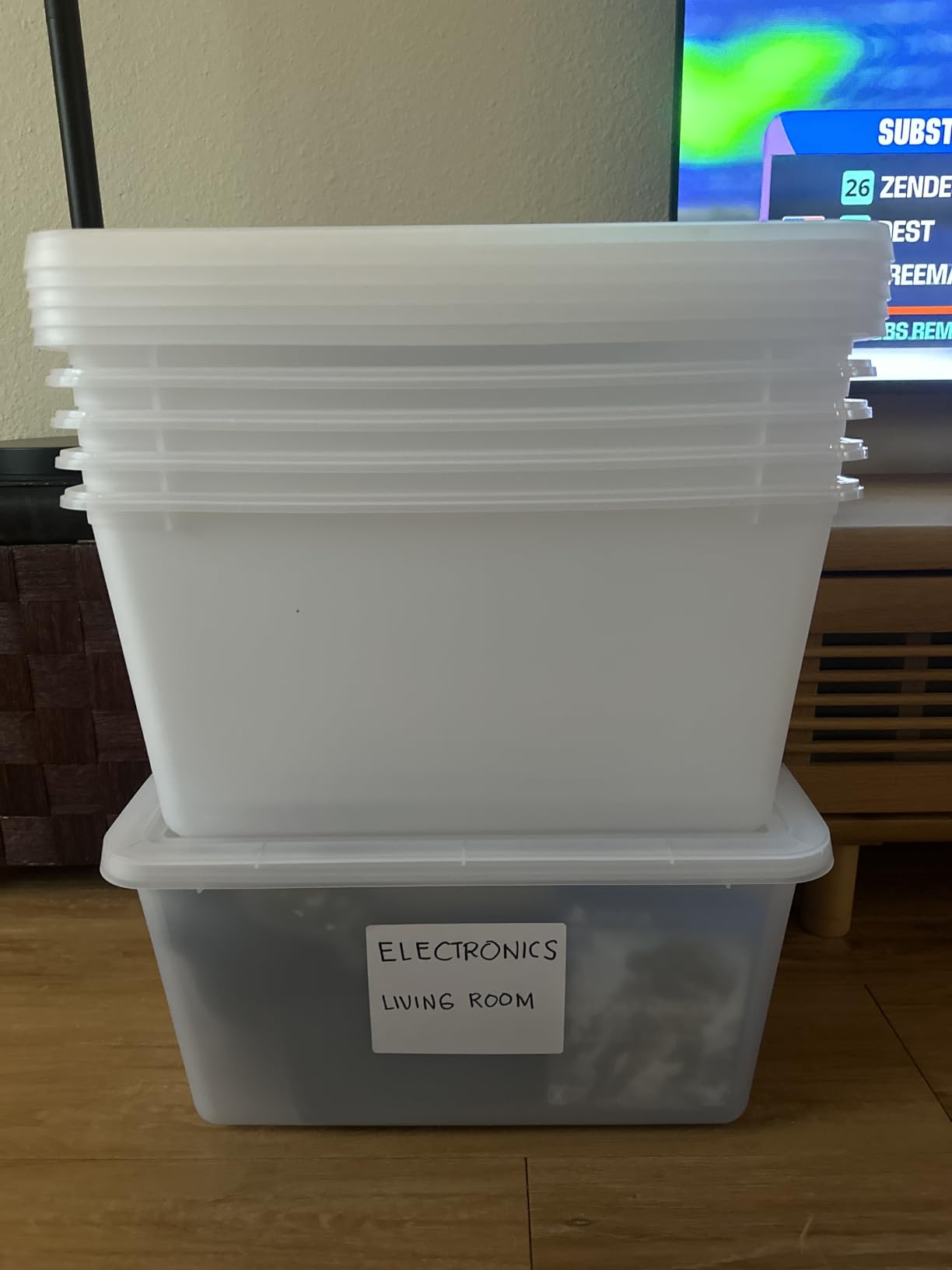 IRIS USA 6-Pack 32.5 Quart Clip Box with Latching Lid customer photo 1