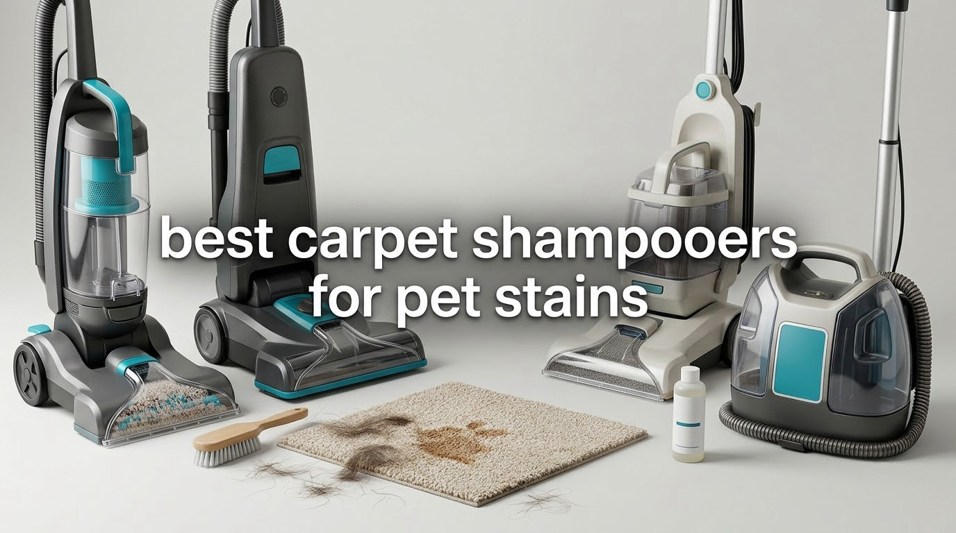 best carpet shampooers for pet stains