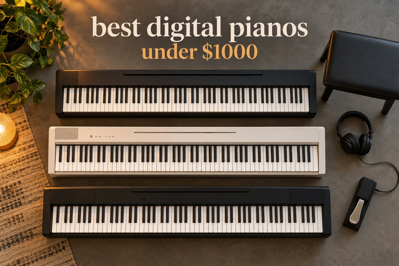 best digital pianos under $1000