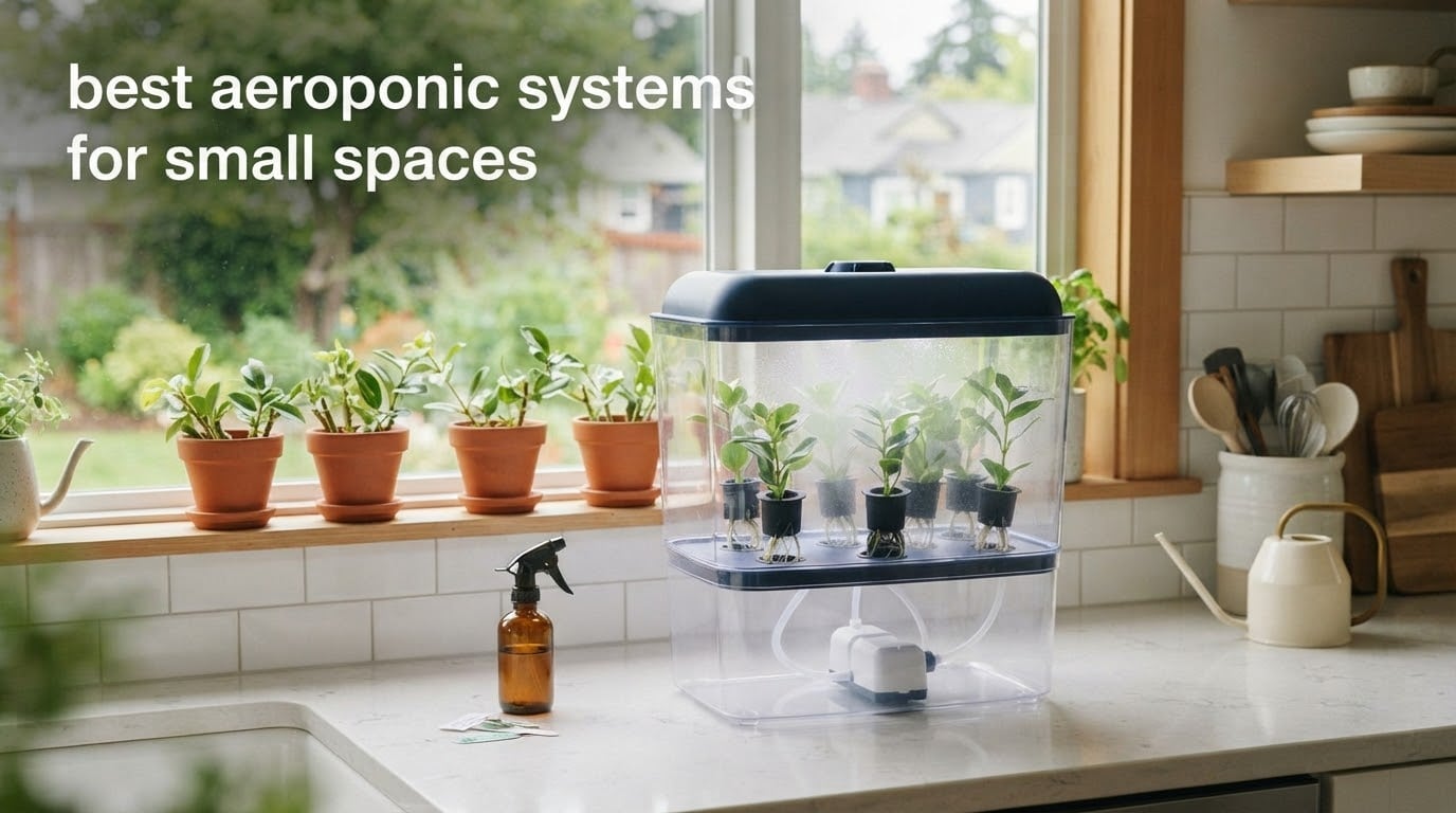best aeroponic systems for small spaces