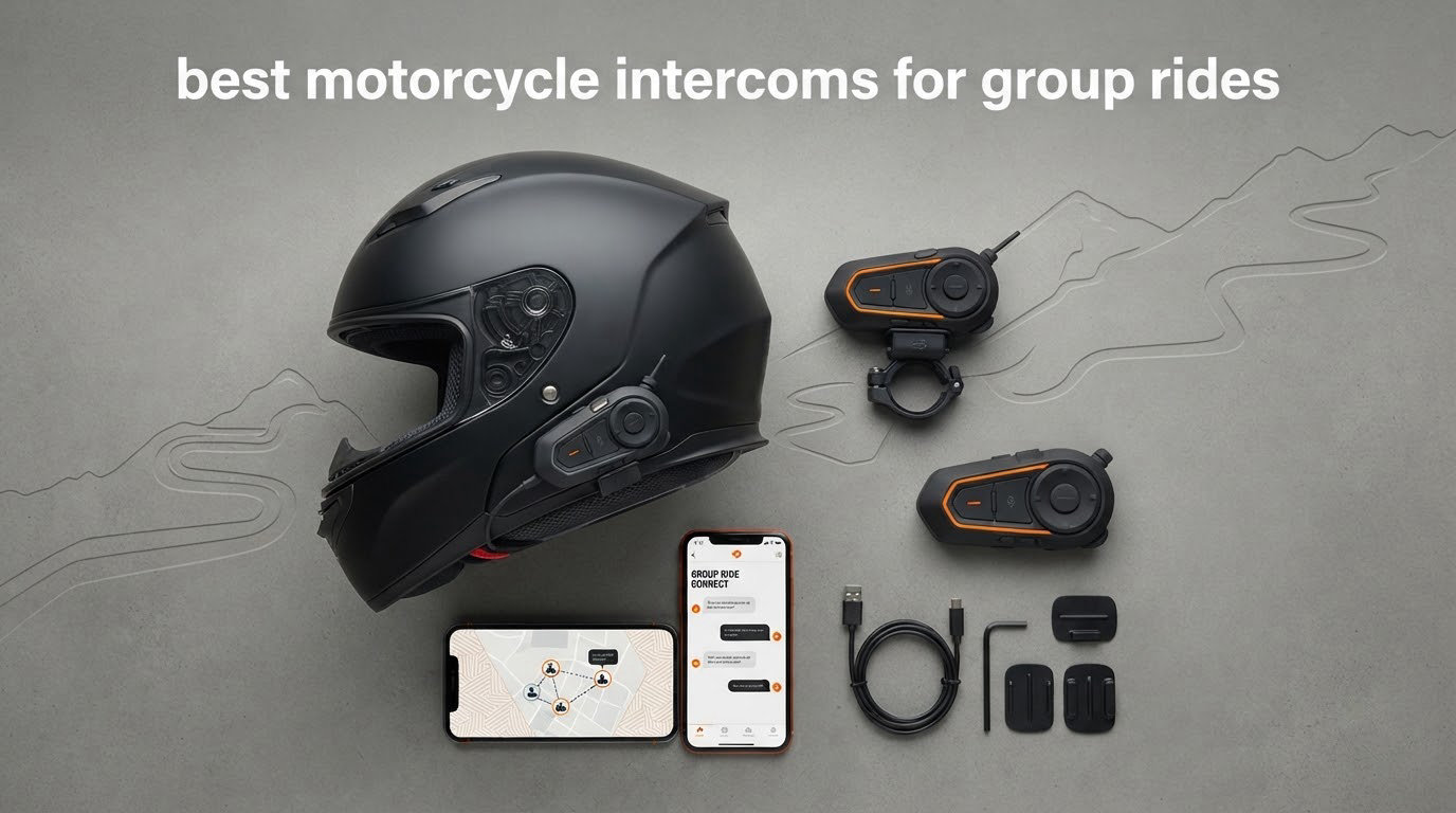best motorcycle intercoms for group rides
