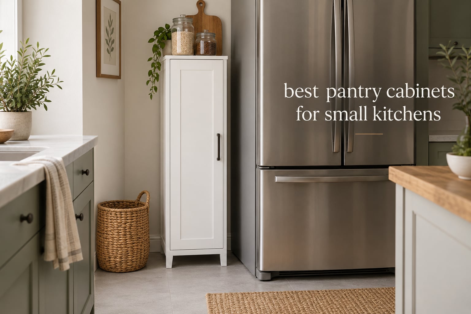 best pantry cabinets for small kitchens