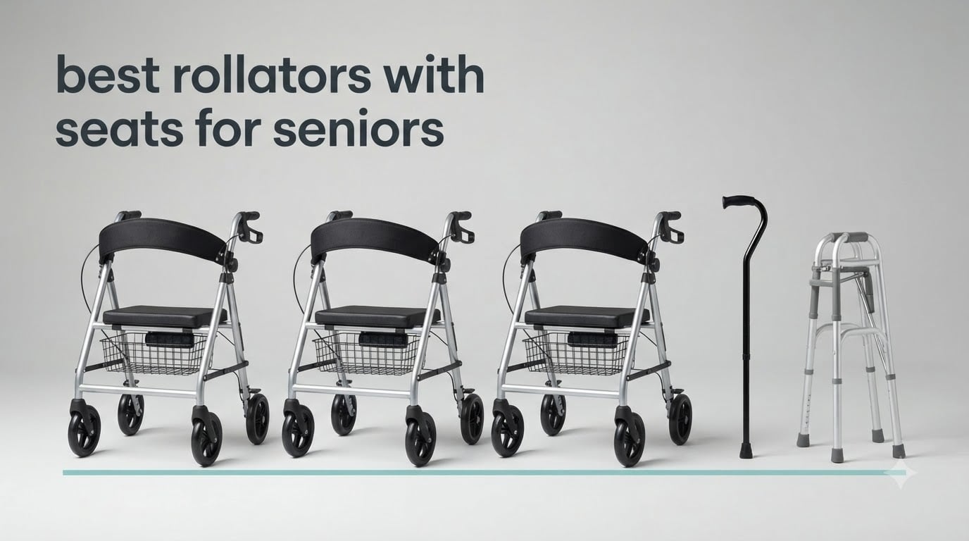 best rollators with seats for seniors