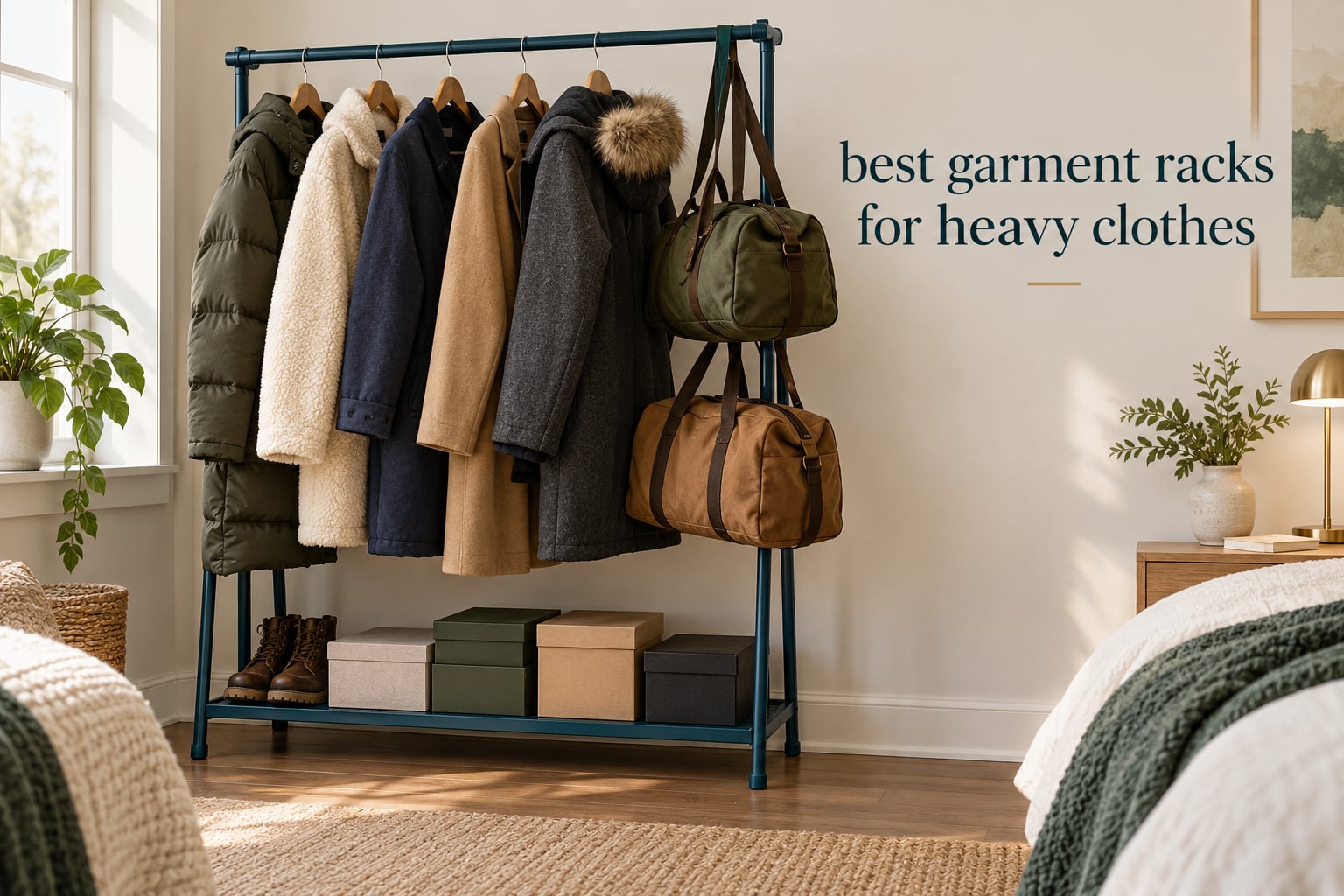 best garment racks for heavy clothes