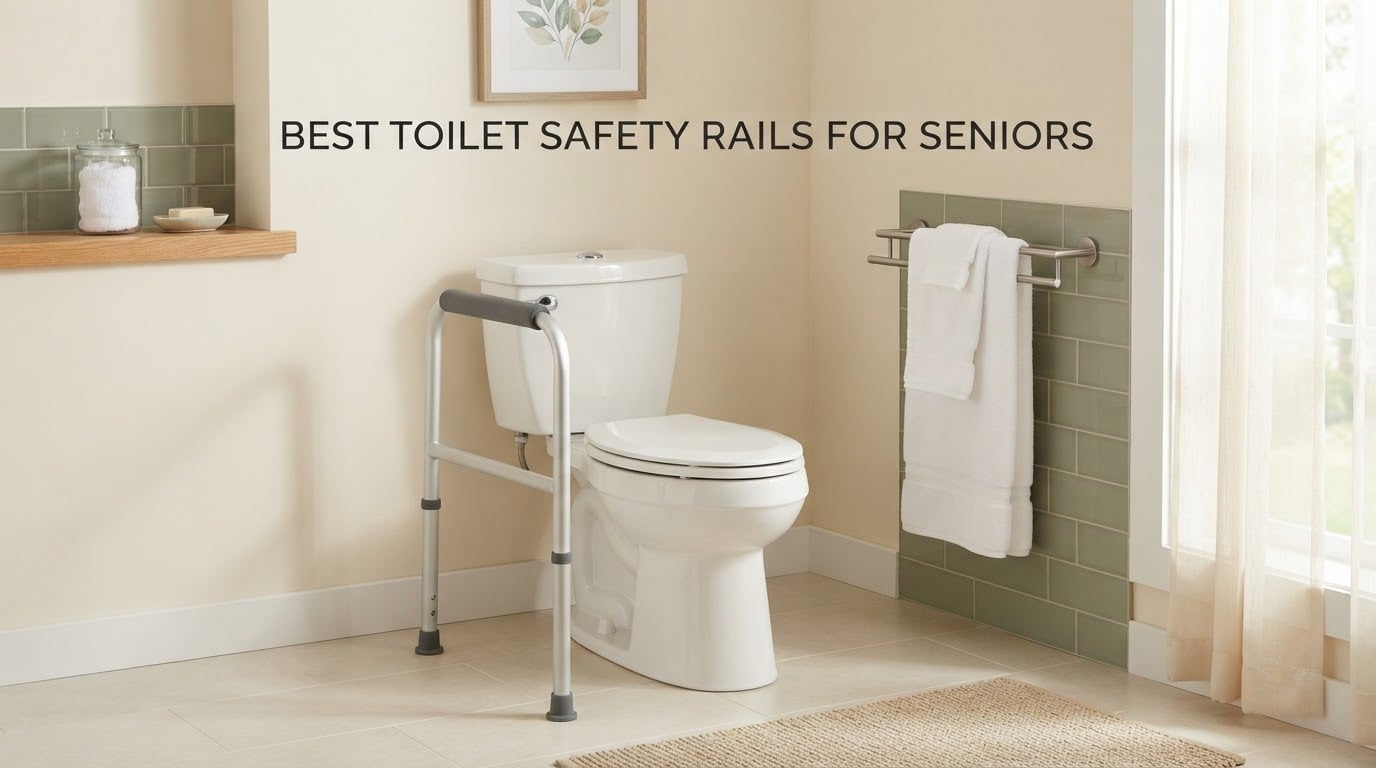 best toilet safety rails for seniors