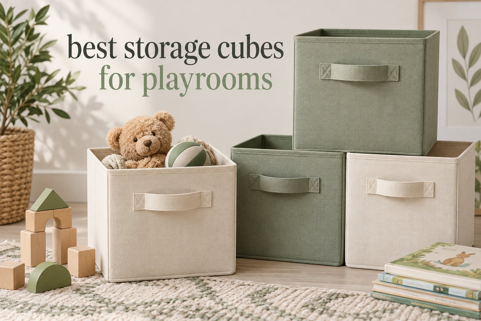 best storage cubes for playrooms