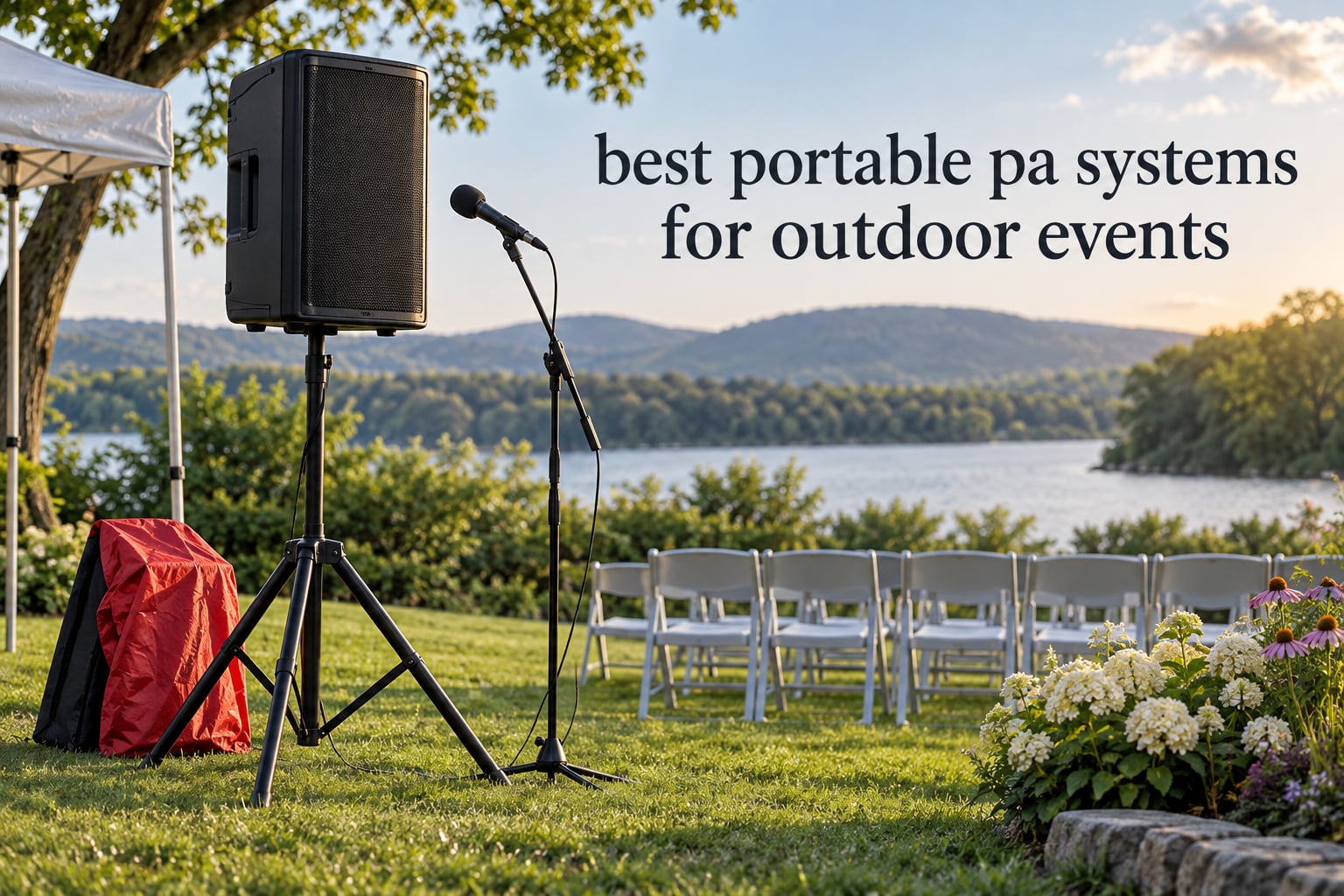 best portable pa systems for outdoor events
