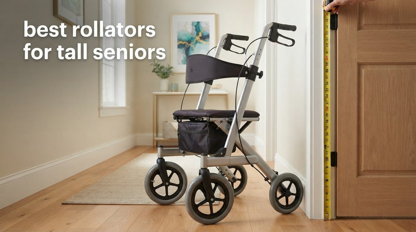 best rollators for tall seniors