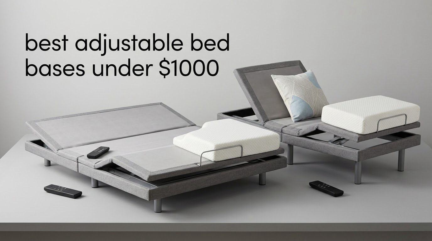 best adjustable bed bases under $1000