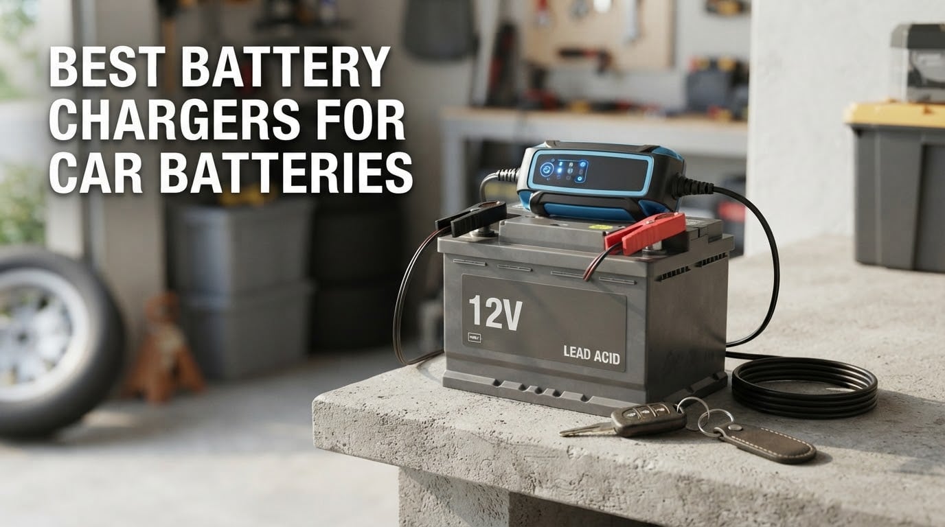 best battery chargers for car batteries