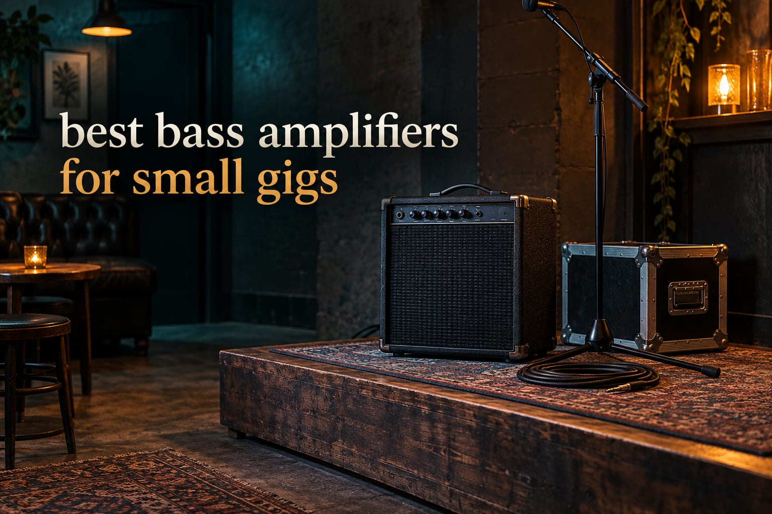 best bass amplifiers for small gigs