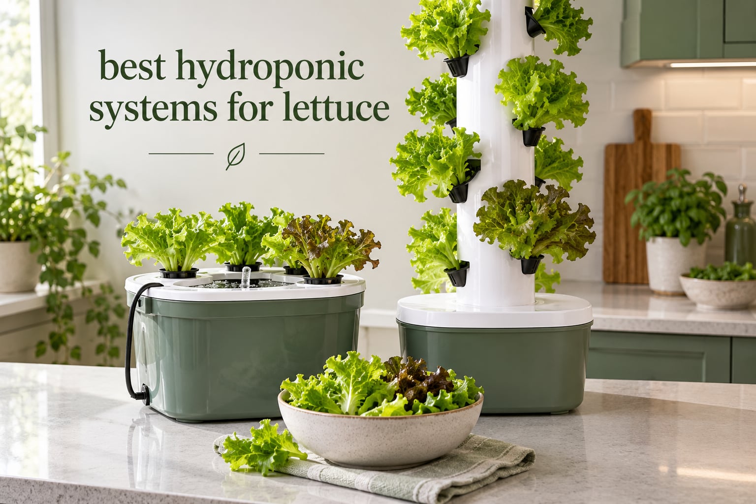 best hydroponic systems for lettuce