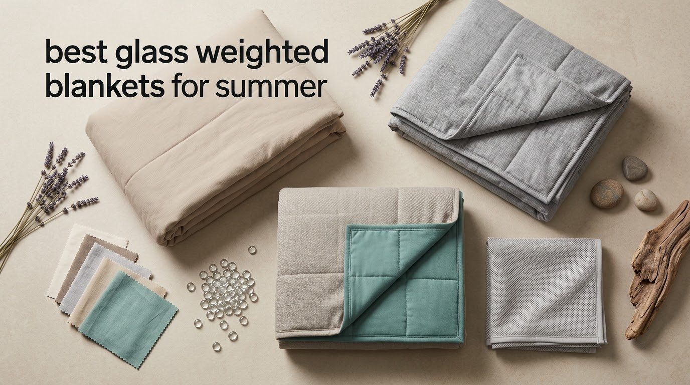 best glass weighted blankets for summer
