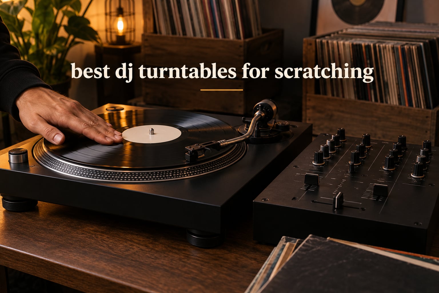 best dj turntables for scratching