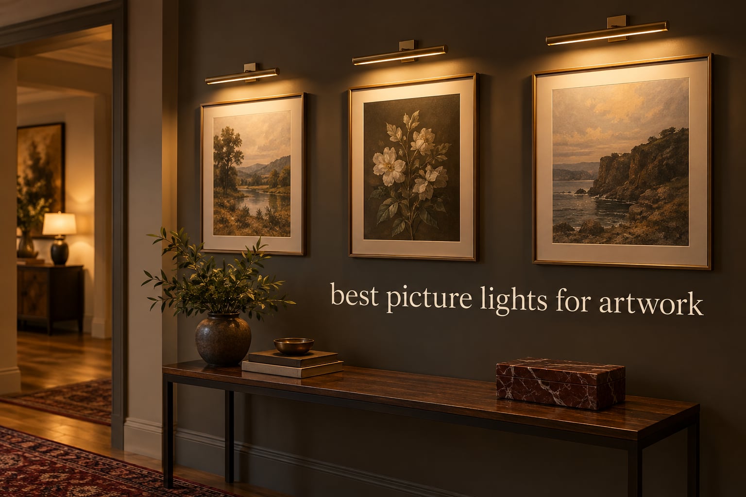 best picture lights for artwork