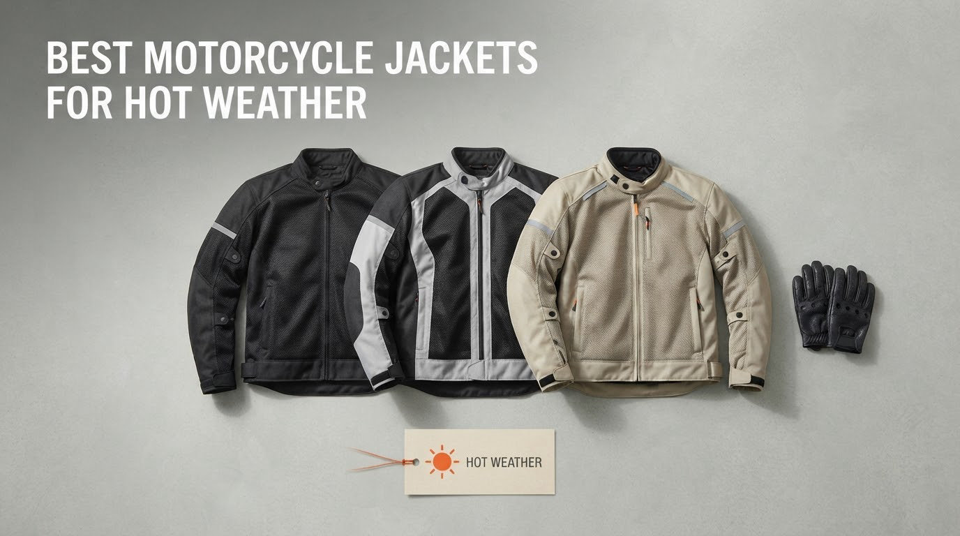 best motorcycle jackets for hot weather
