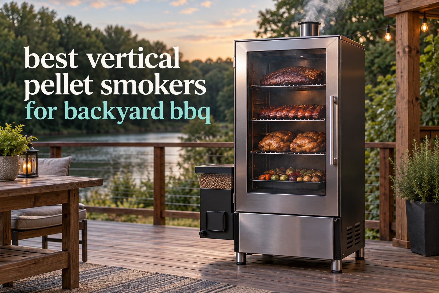 best vertical pellet smokers for backyard bbq