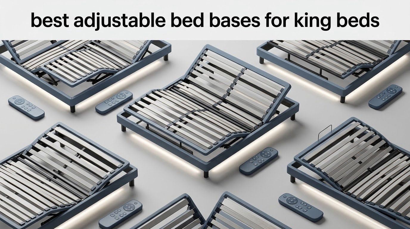 best adjustable bed bases for king beds
