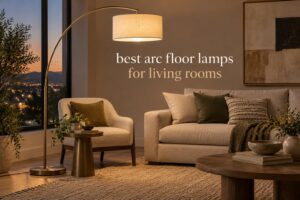 best arc floor lamps for living rooms