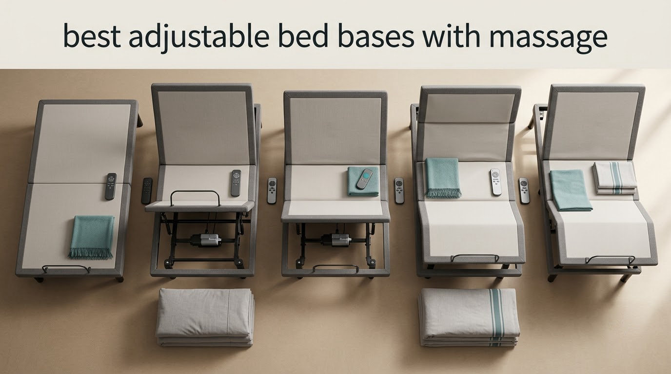 best adjustable bed bases with massage