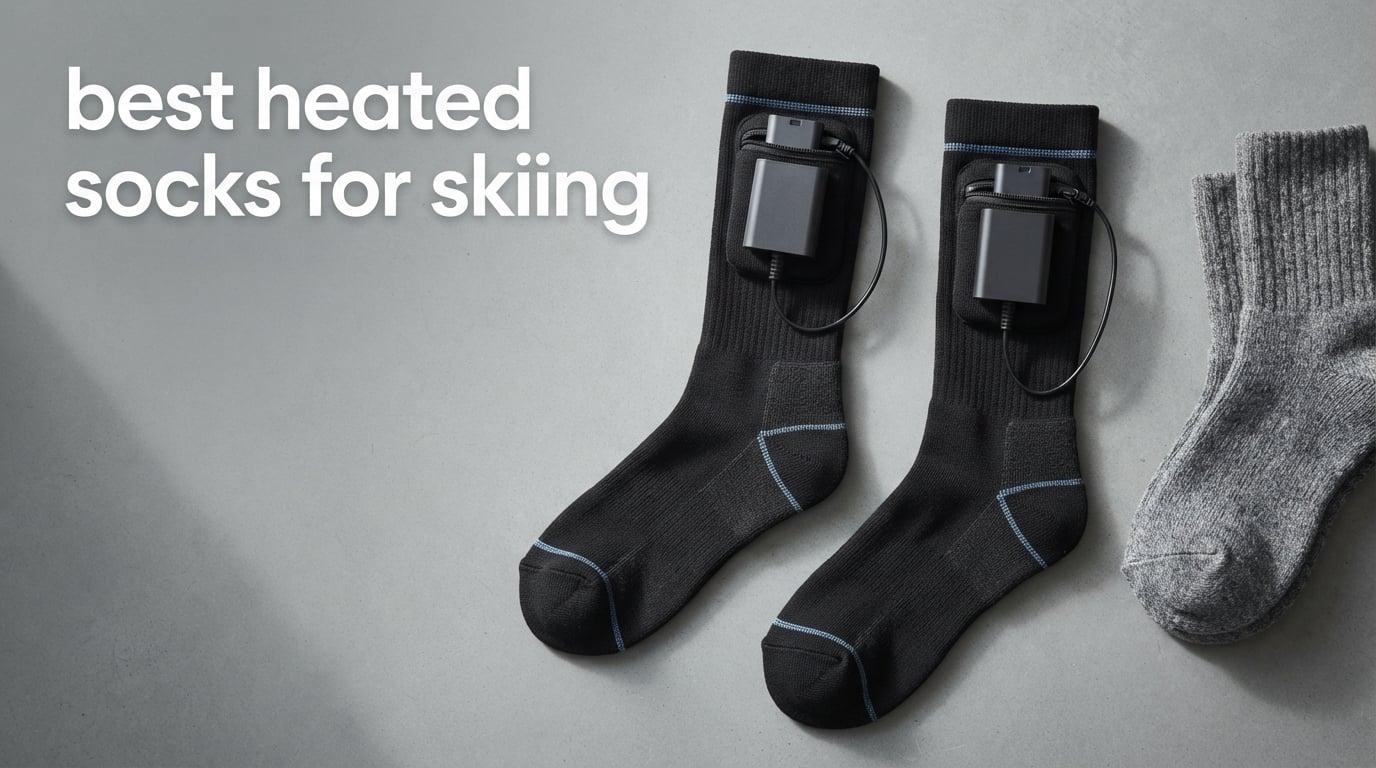 best heated socks for skiing