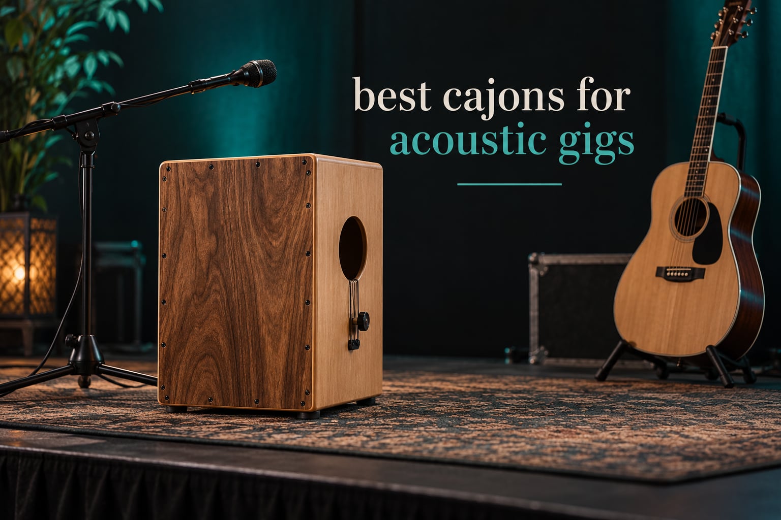 best cajons for acoustic gigs