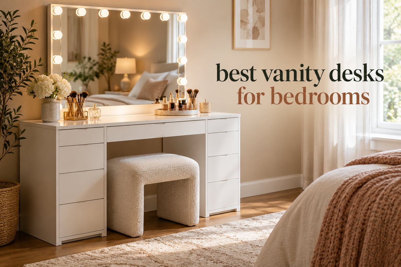 best vanity desks for bedrooms