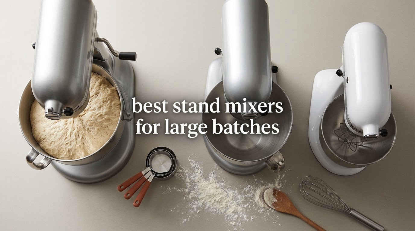 best stand mixers for large batches