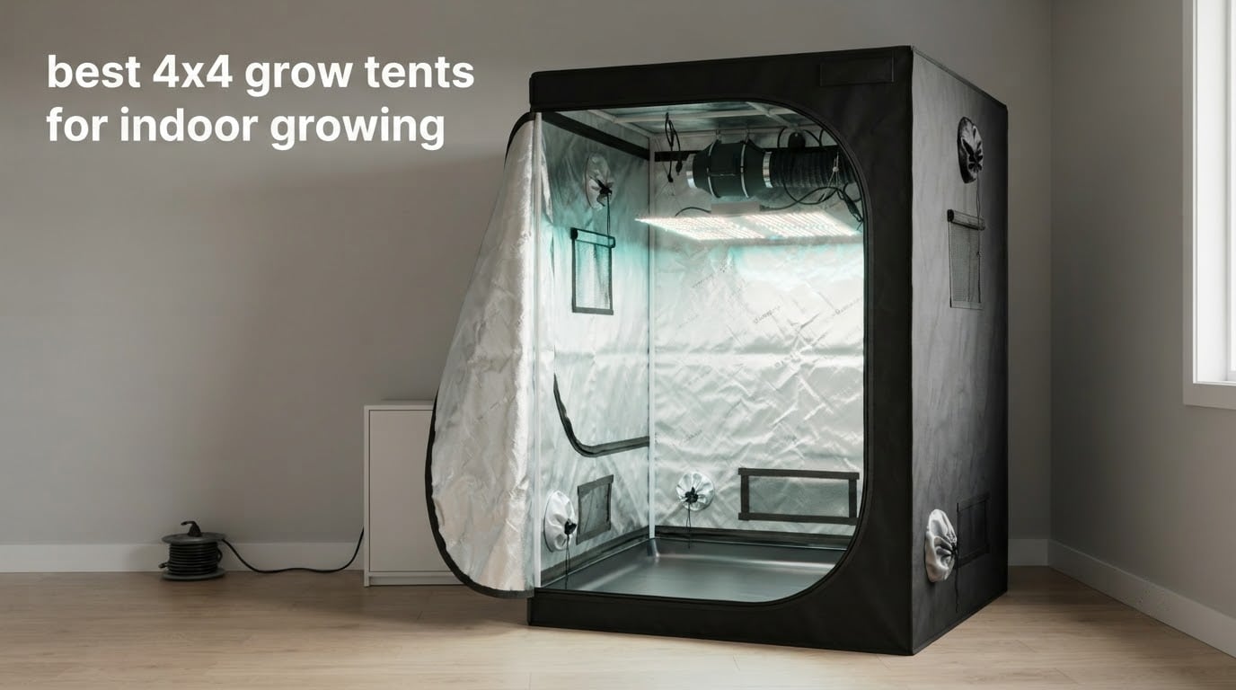 best 4x4 grow tents for indoor growing