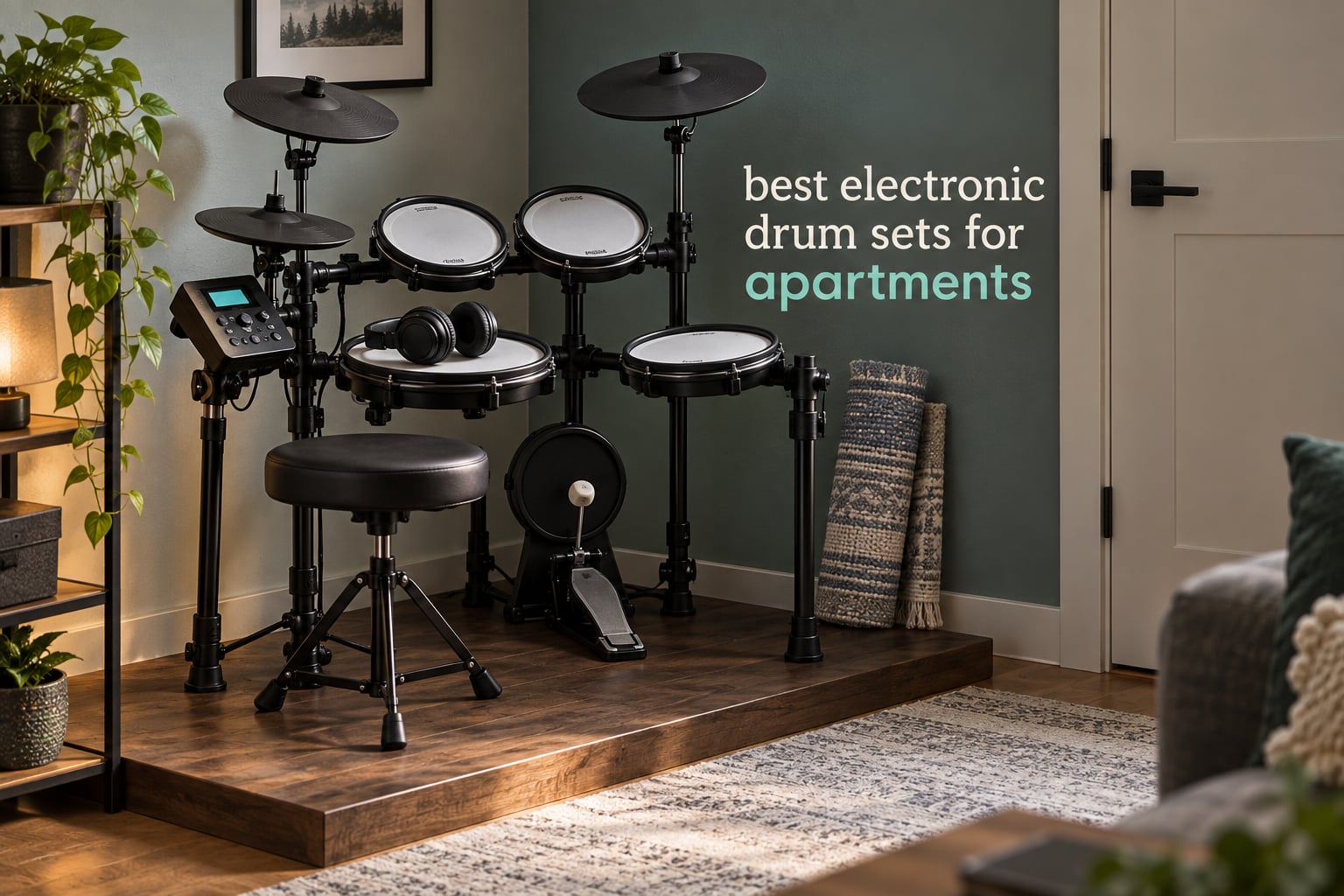 best electronic drum sets for apartments