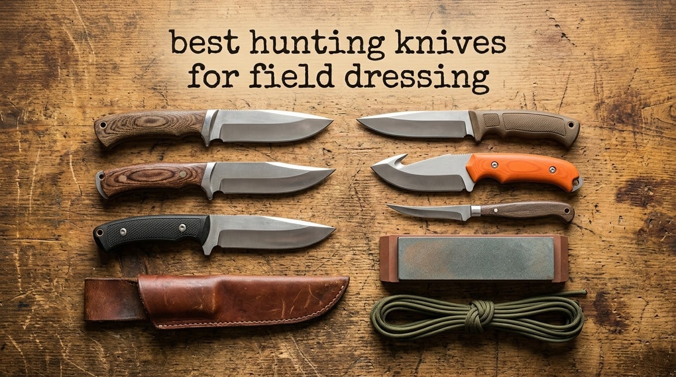 best hunting knives for field dressing
